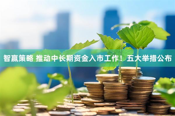 智赢策略 推动中长期资金入市工作！五大举措公布