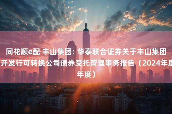 同花顺e配 丰山集团: 华泰联合证券关于丰山集团公开发行可转换公司债券受托管理事务报告（2024年度）