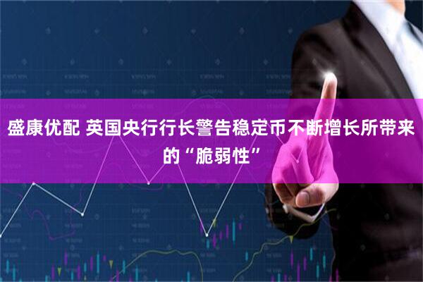 盛康优配 英国央行行长警告稳定币不断增长所带来的“脆弱性”