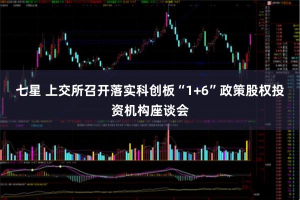 七星 上交所召开落实科创板“1+6”政策股权投资机构座谈会